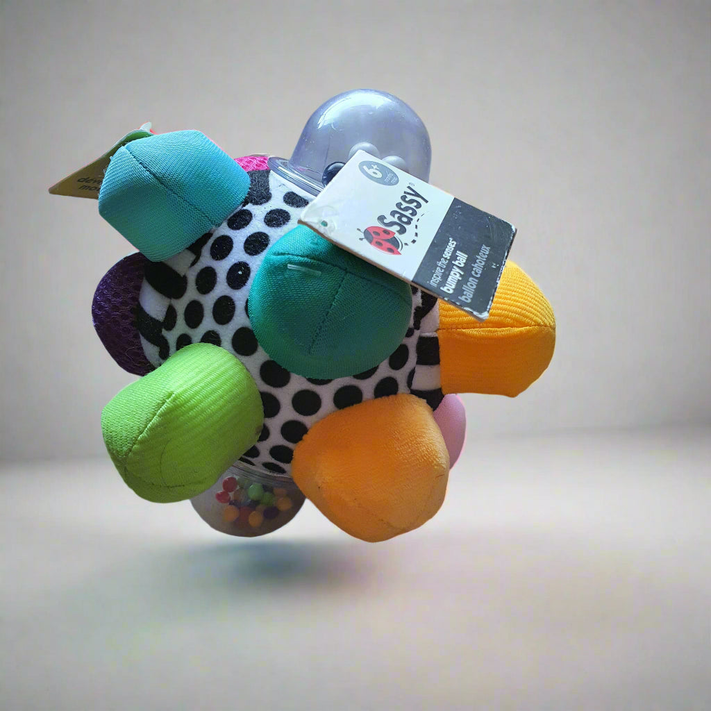 Sassy Inspire the Senses – Bumpy Ball for Early Development!