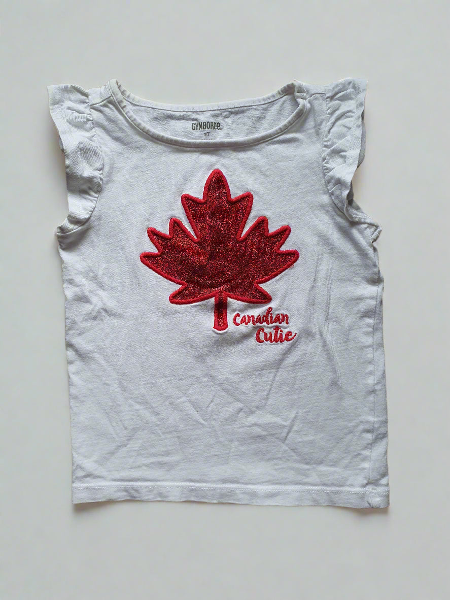 Gymboree “Canadian Cutie” Tee – 2 Years