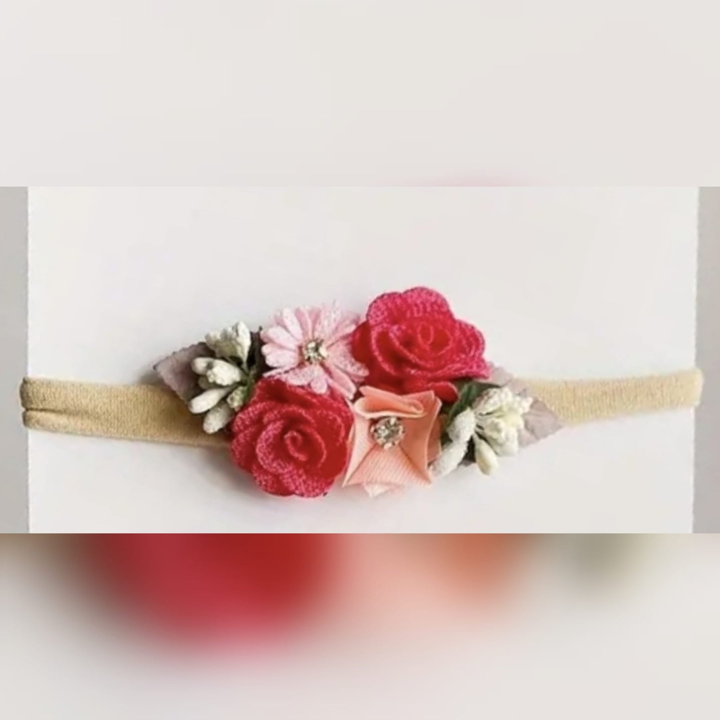 Floral Baby Headbands – Soft, Elegant & Handmade for Newborns & Toddlers