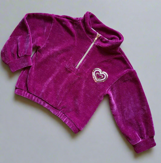 Vince Camuto Velvet Heart Pullover – 3 Years