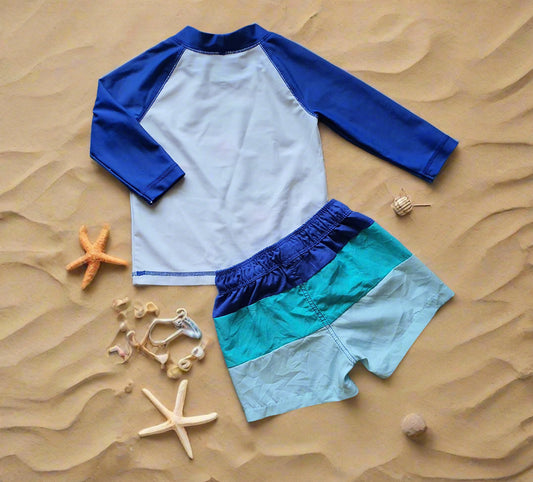 Ocean Adventure Boys' 2-Piece Carter's Swim Set - 6 Months