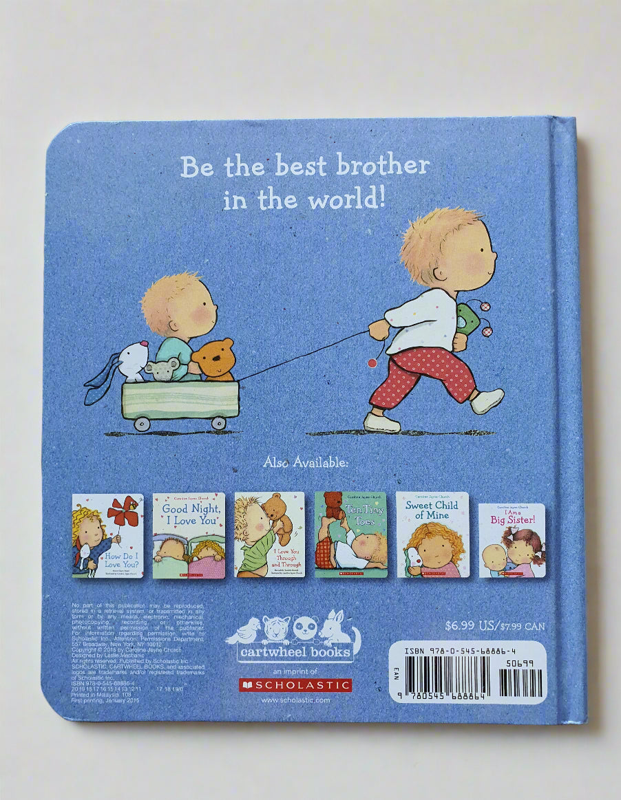 "I Am a Big Brother!" Board Book by Caroline Jayne Church
