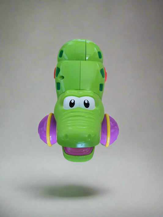 Press & Roll Crocodile Toy – Self-Retracting Action!