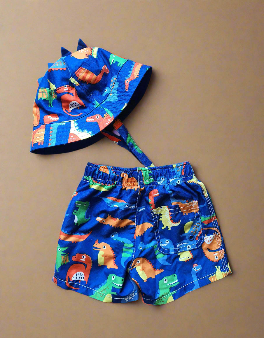 GYMBOREE DinoSplash Kids’ Swimwear - (0-6 MONTHS)