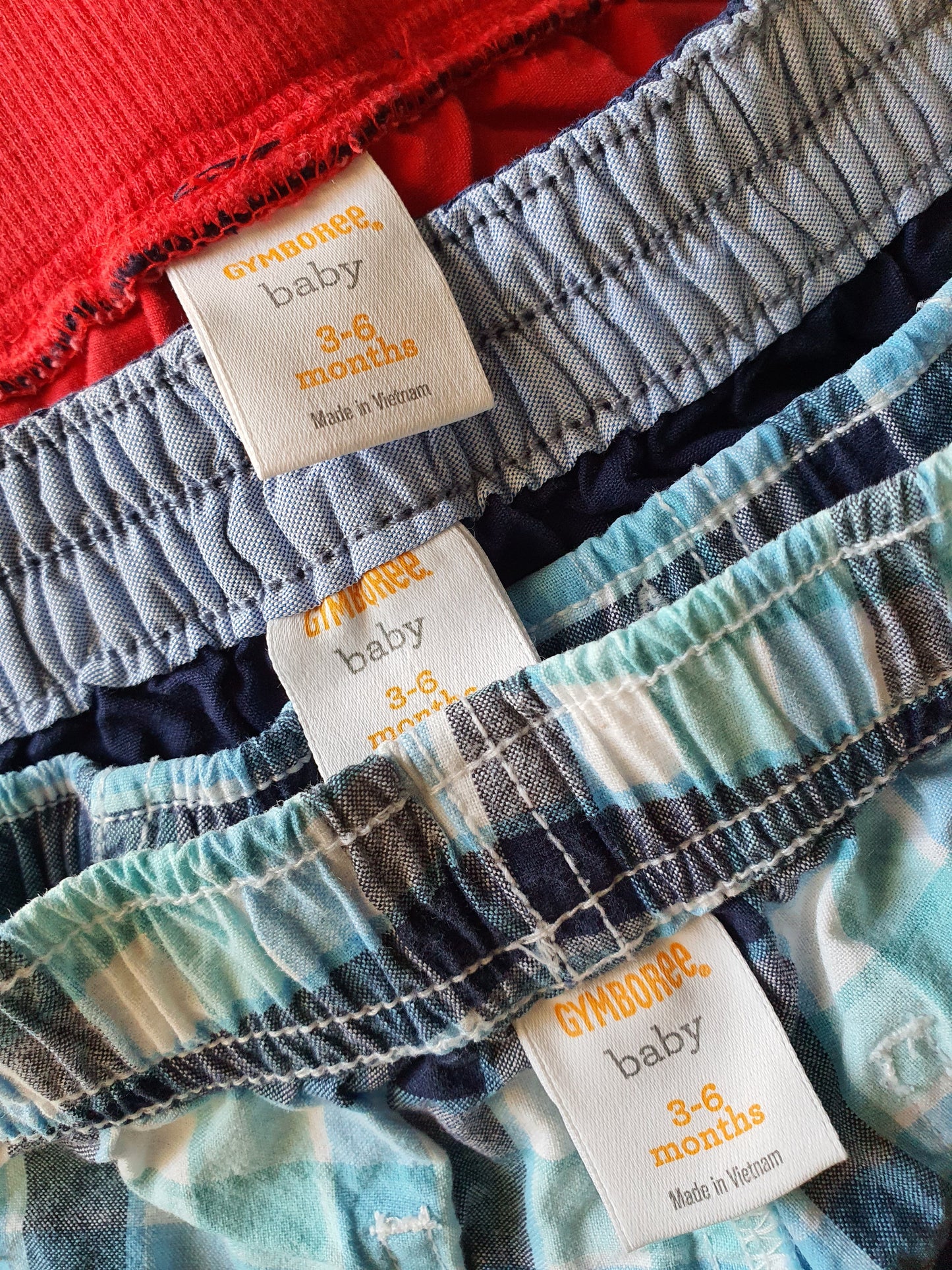 Gymboree Baby Boys’ Shorts Set – 3-Pack (3-6 Months)