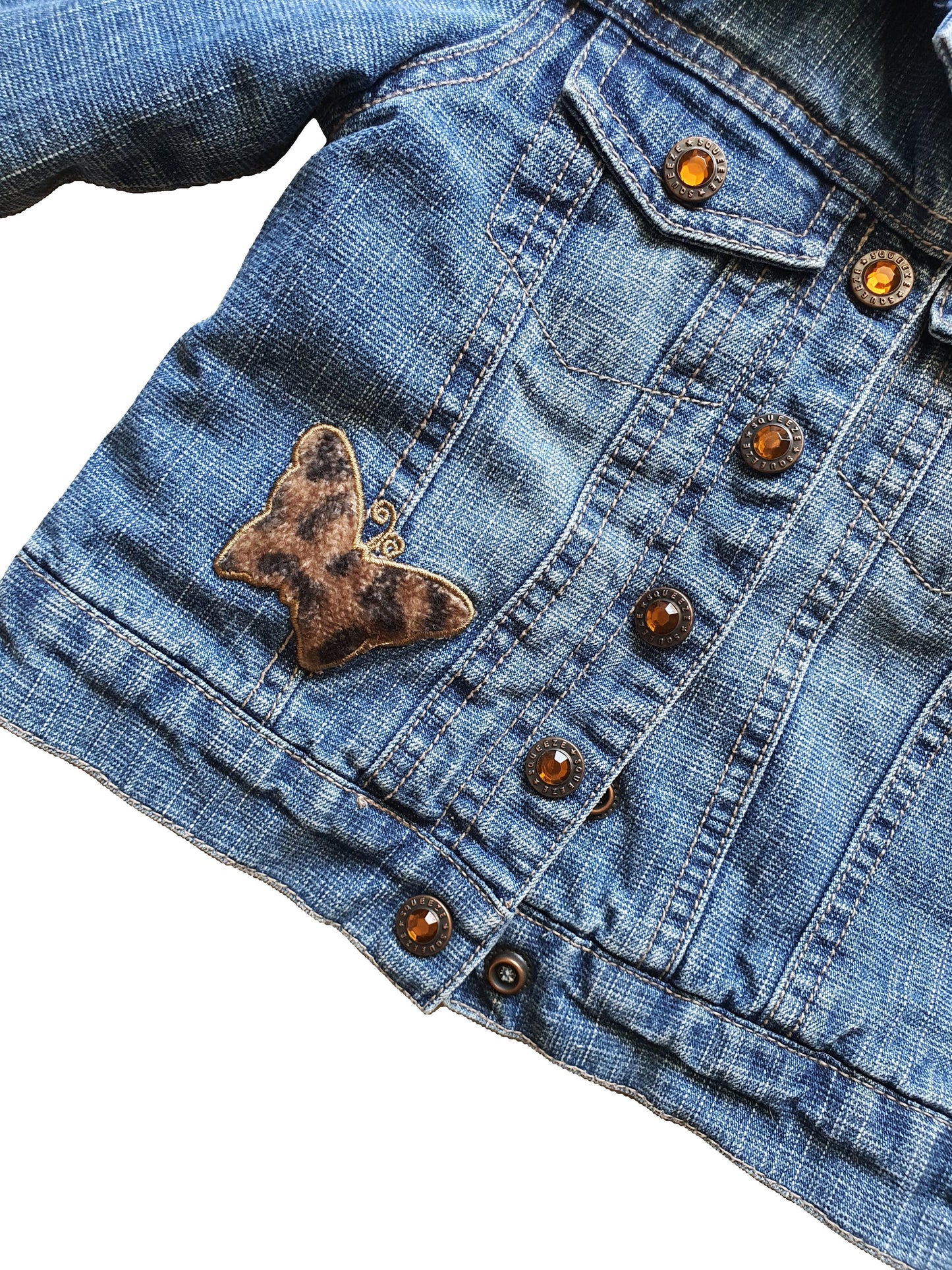 Squeeze Girls - Quilted Denim Jacket – 3 Years