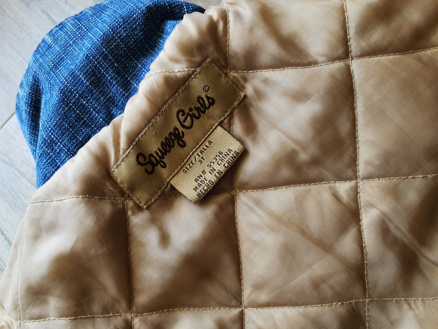 Squeeze Girls - Quilted Denim Jacket – 3 Years