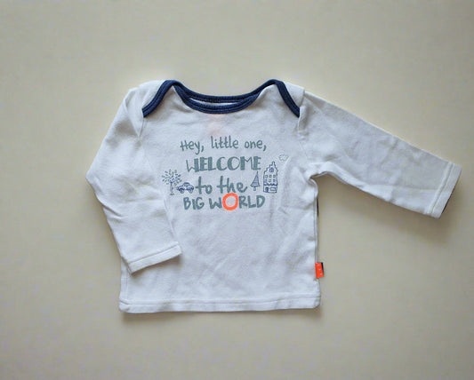 Hema Full Sleeve Baby Tee – 6 Months