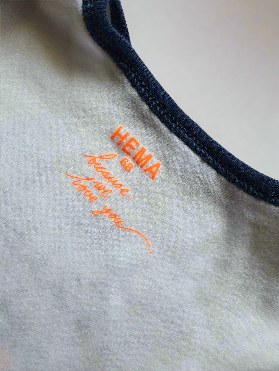 Hema Full Sleeve Baby Tee – 6 Months