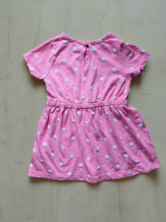 Carter’s Pink Polka Dot Dress – 2 Years