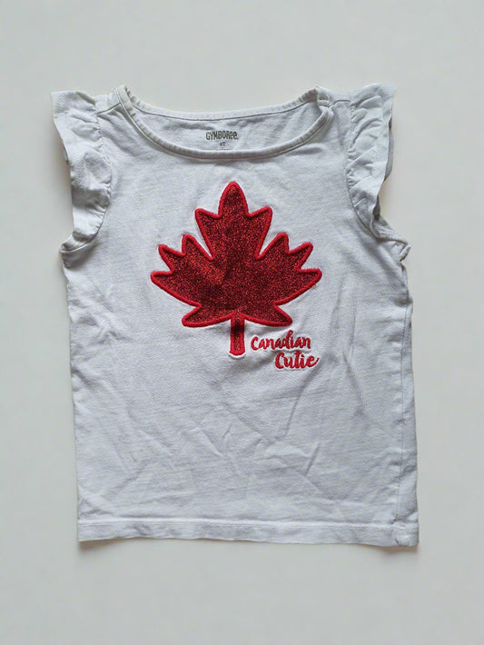 Gymboree “Canadian Cutie” Tee – 2 Years