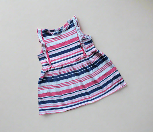 Carter’s Striped Sleeveless Dress – 2 Years
