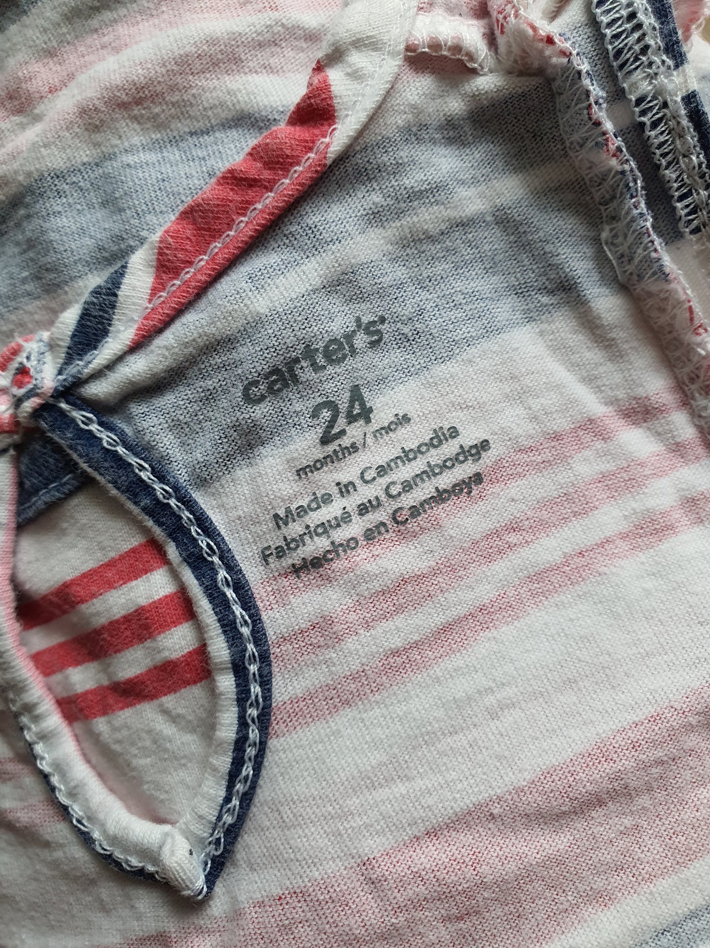 Carter’s Striped Sleeveless Dress – 2 Years