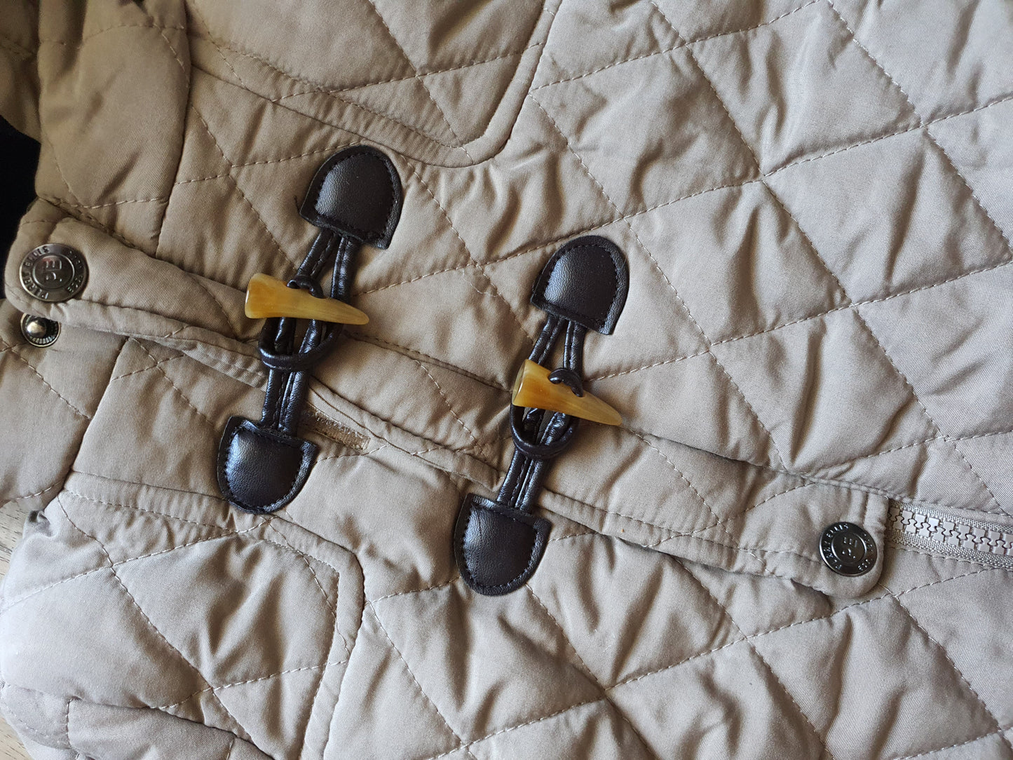 Perry Ellis Baby Boys Beige Quilted Snowsuit - (0-3Months)