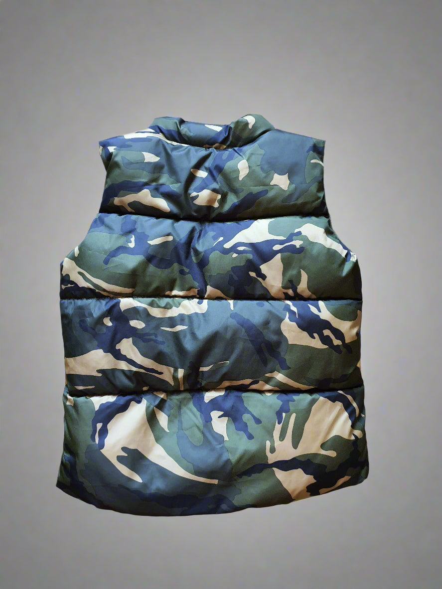 Old Navy Camo Puffer Vest for Boys - 5T(Toddler)