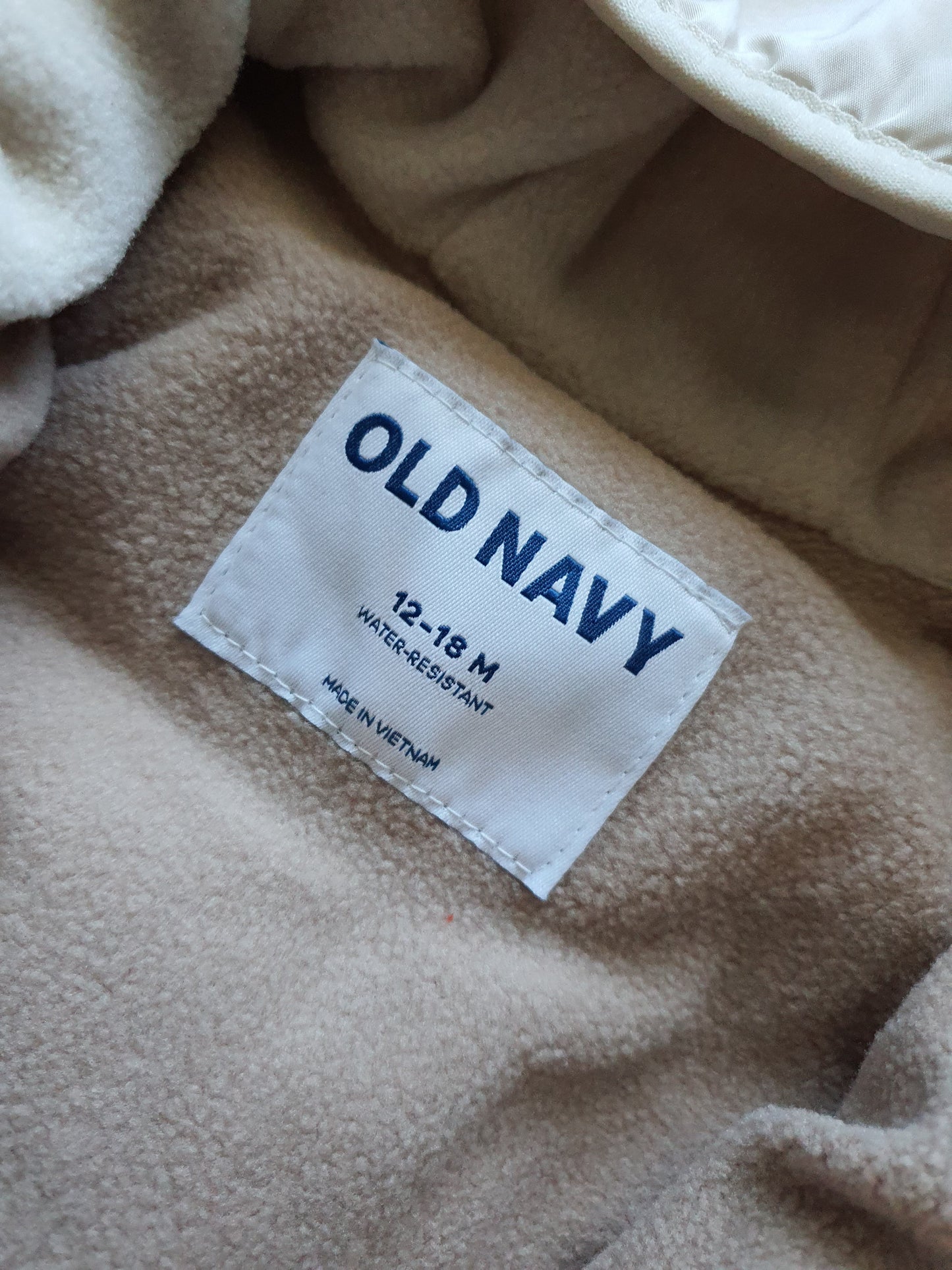 Old Navy Baby Snowsuit 12–18 Months – Warm Winter Outerwear