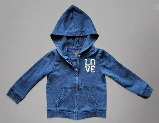 Joe Fresh Navy "LOVE" Hoodie – 3 Years