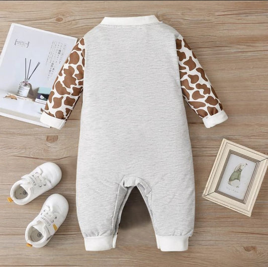 Giraffe Giggles Baby Romper - 18 Months