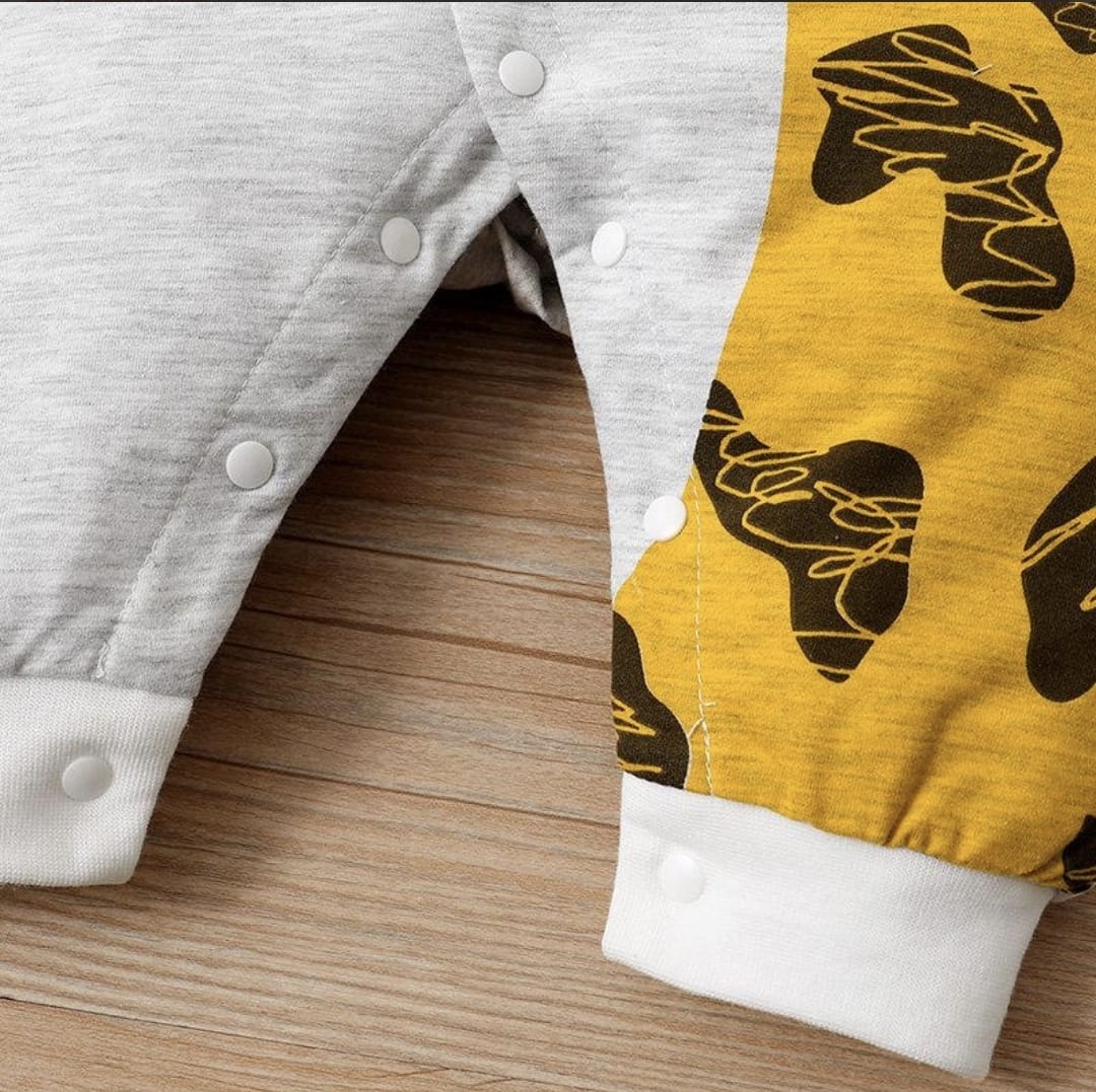 Giraffe Giggles Baby Romper - 18 Months