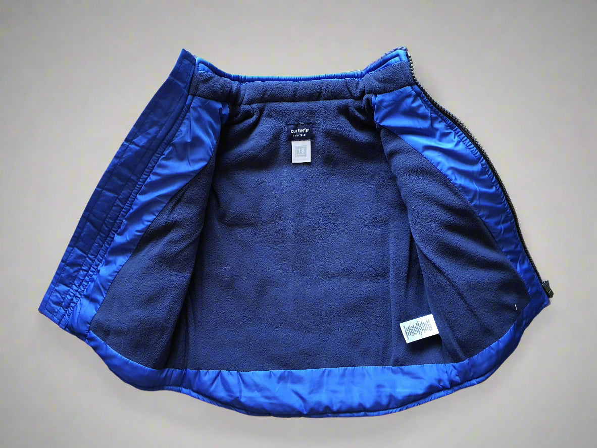 Carter’s Blue Puffer Vest – 18 Months